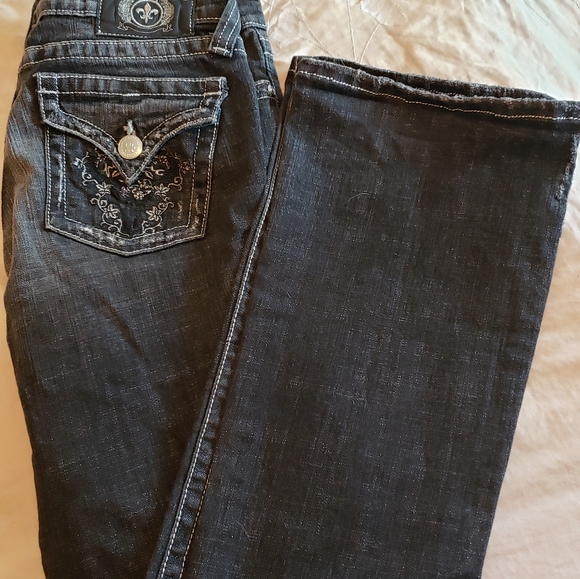 Ladies bootcut/flare jeans 9 - Picture 2 of 4